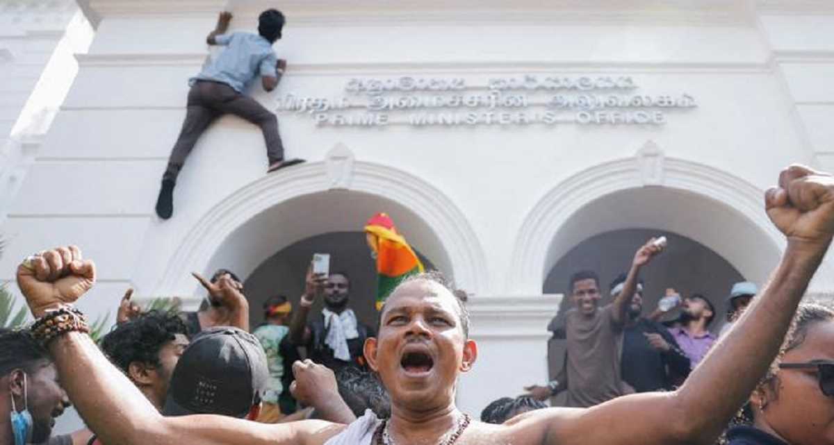 श्रीलंका के राष्ट्रपति गोटाबाया का इस्तीफा, प्रदर्शनकारियों में जश्न
